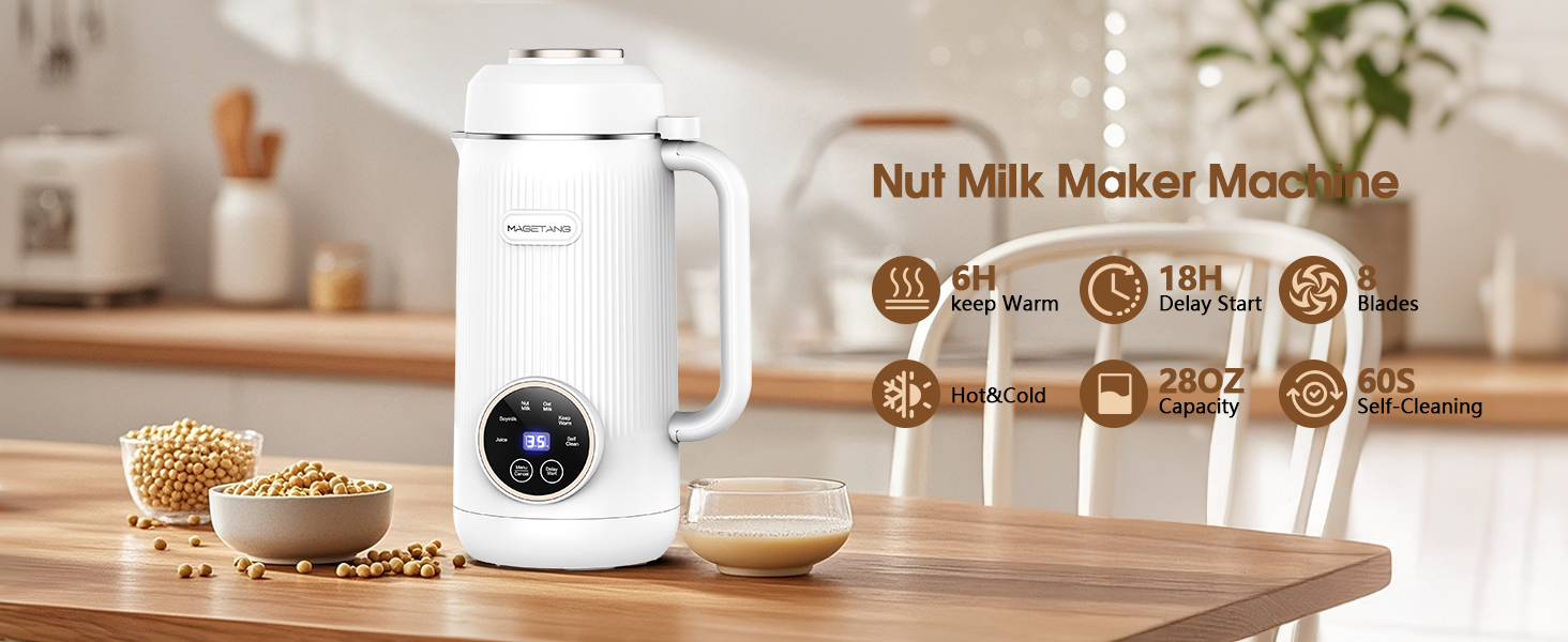 automatic nut milk maker machine