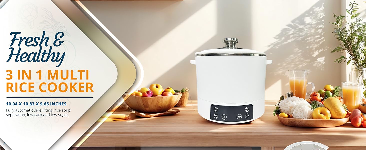 Low Sugar Rice Cooker
