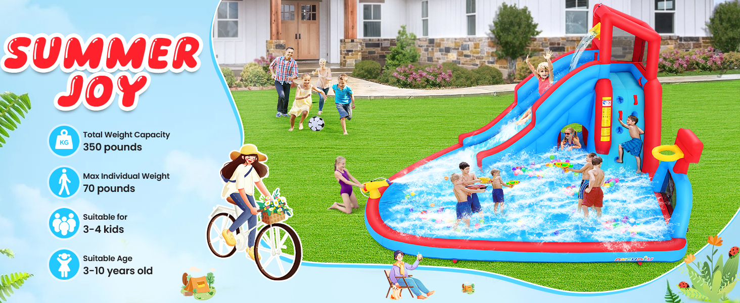 8-in-1 Inflatable Water Park