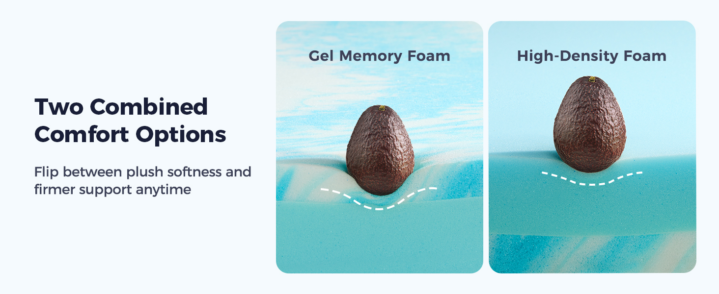 memory foam mattress topper