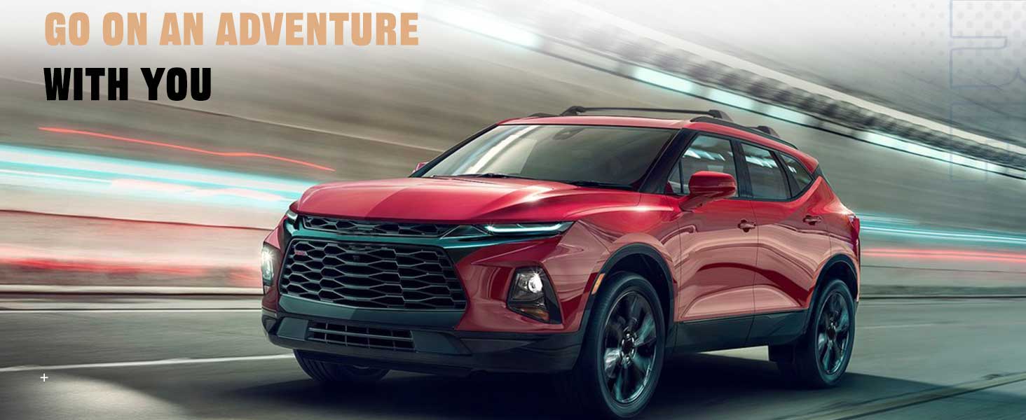 Chevrolet Chevy Blazer 2019 2020 2021 2022 2023 2024 Black Crossbars Luggage Carrier Bars
