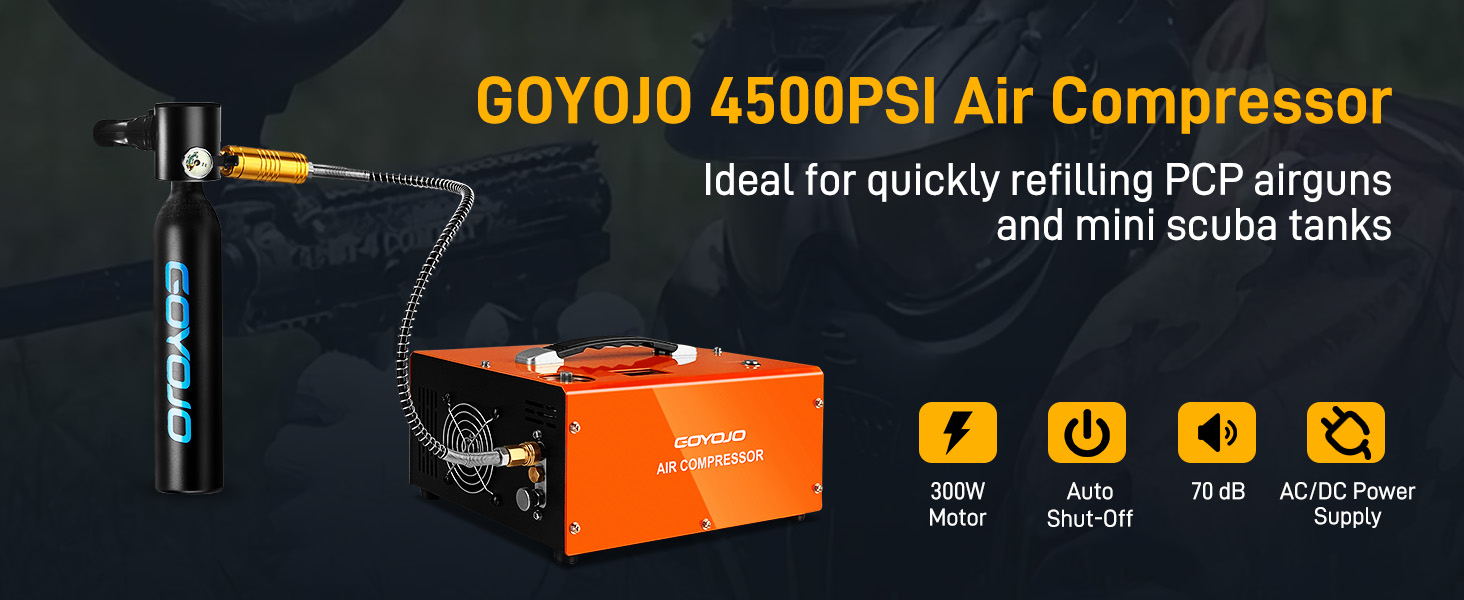 GOYOJO 4500 PSI Air Compressor