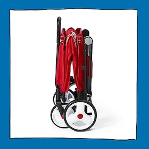 Push or pull wagon for pets and kids