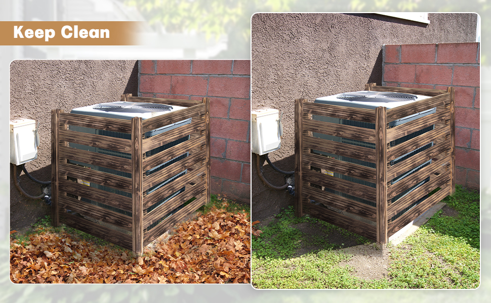 Wood Composter Bin