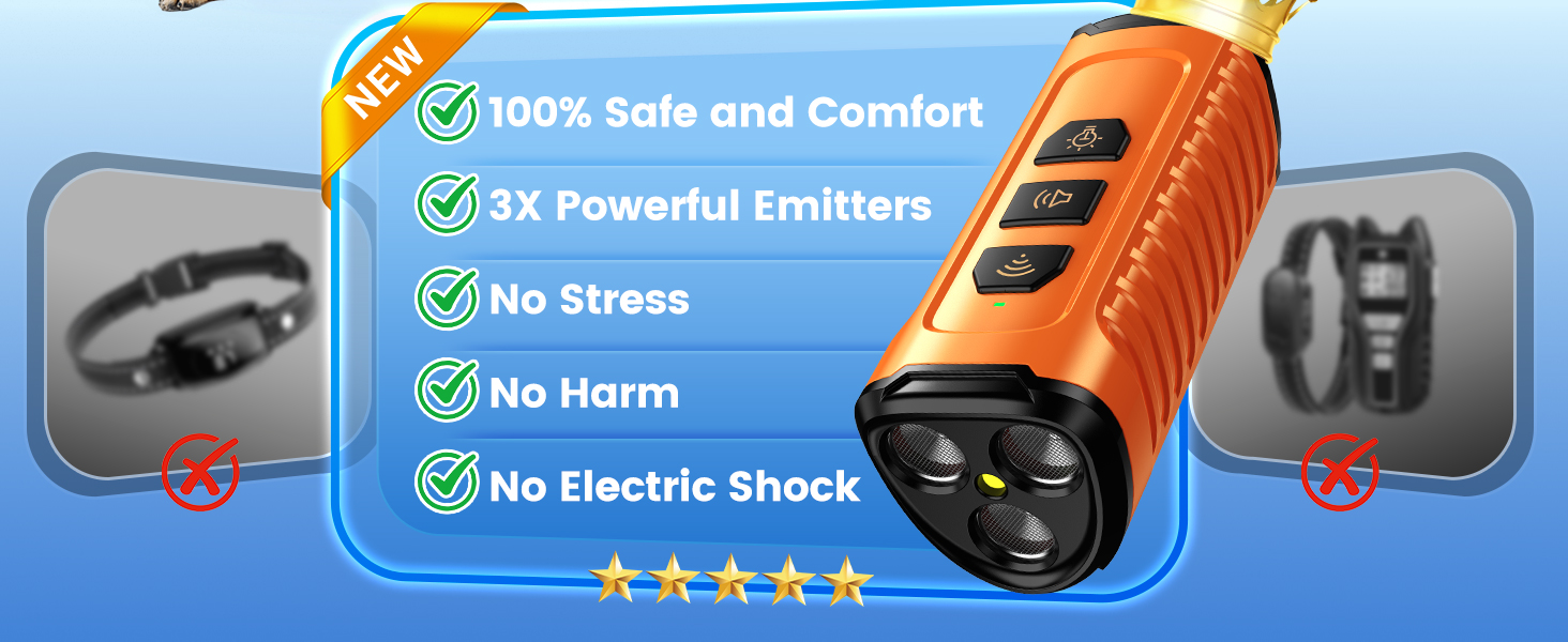 dog bark deterrrent device