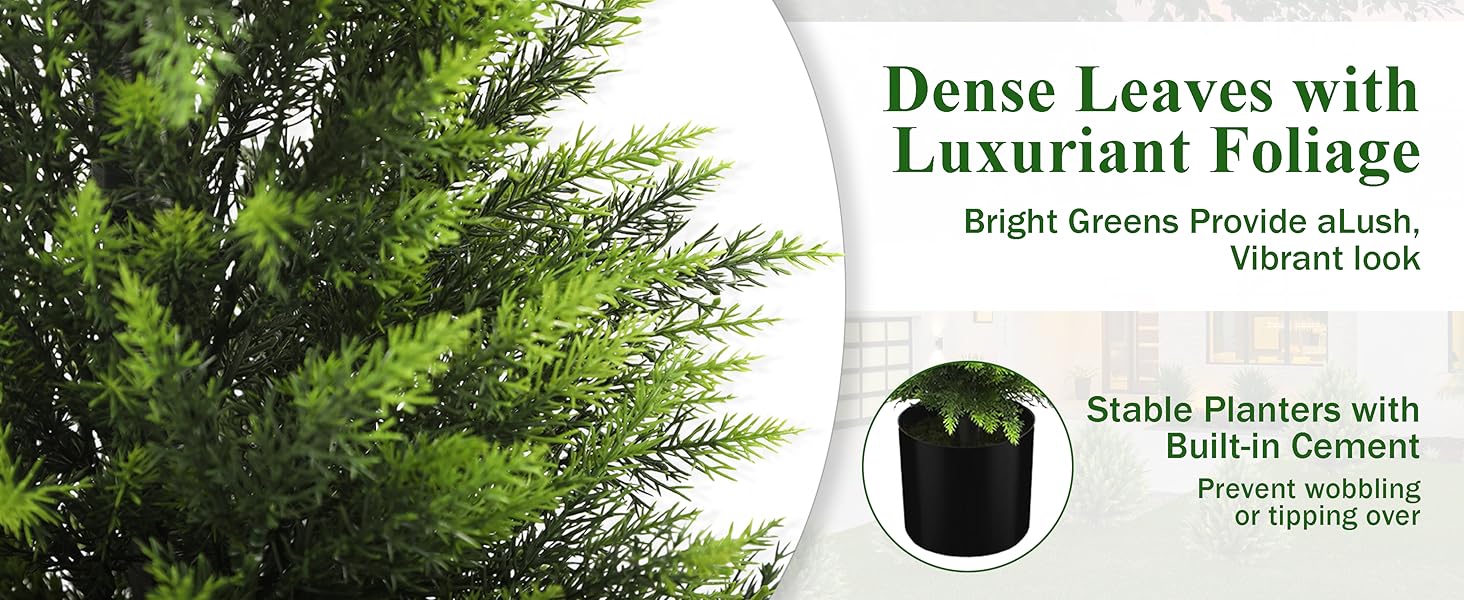 Artificial Topiary Trees