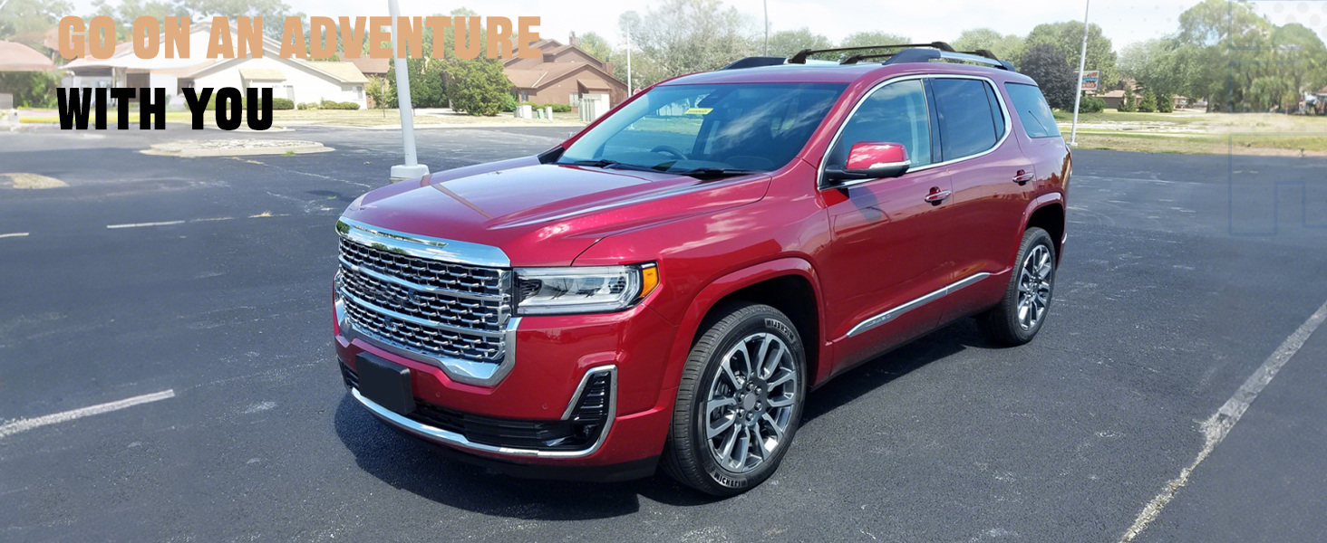 Roof Rack Cross Bars Fit for GMC Acadia 2017 2018 2019 2020 2021 2022 2023