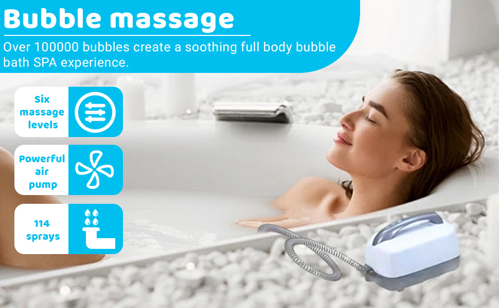 Portable Spa Bubble Bath Massager