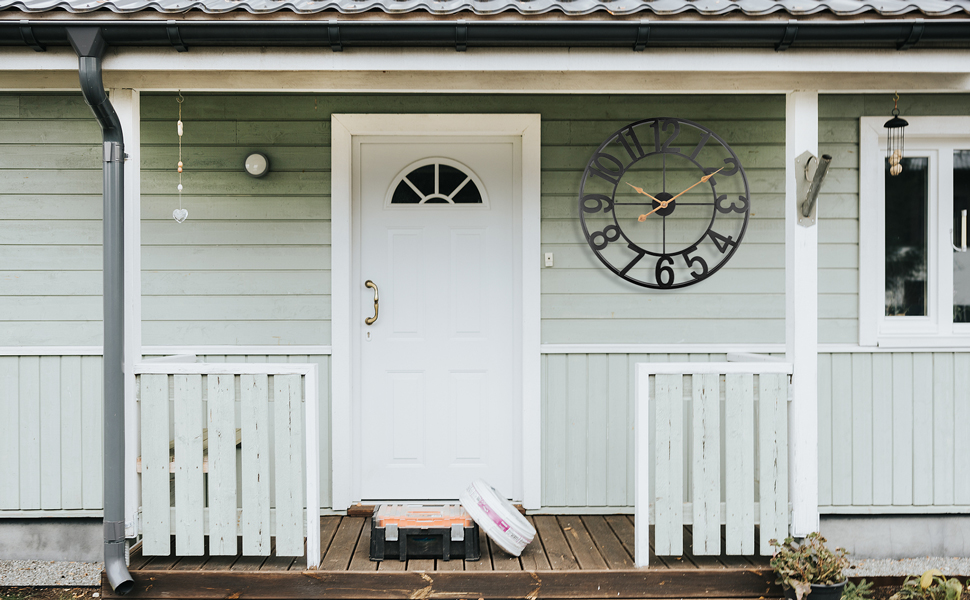 outdoor clock
