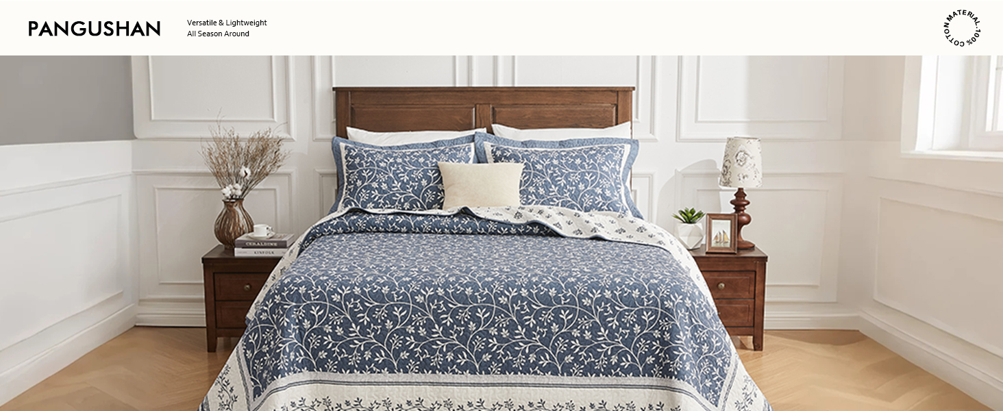 oversized cotton bedspread