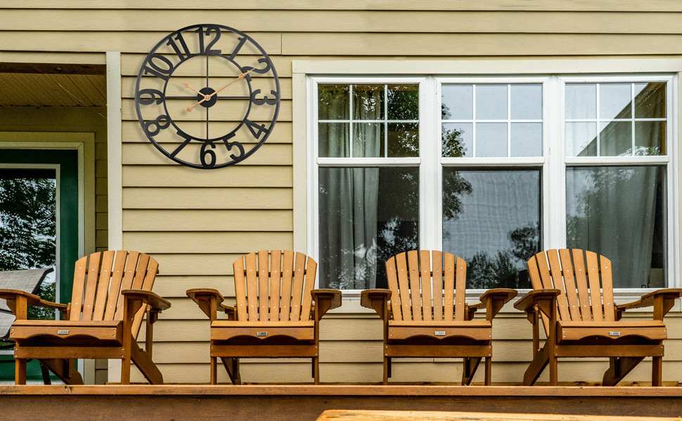 outdoor clocks waterproof