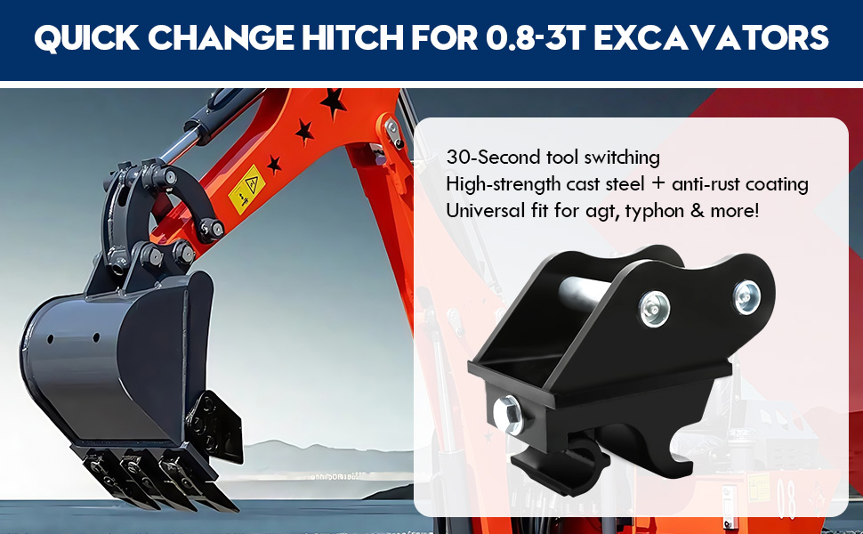 Mini Excavator Quick Coupler