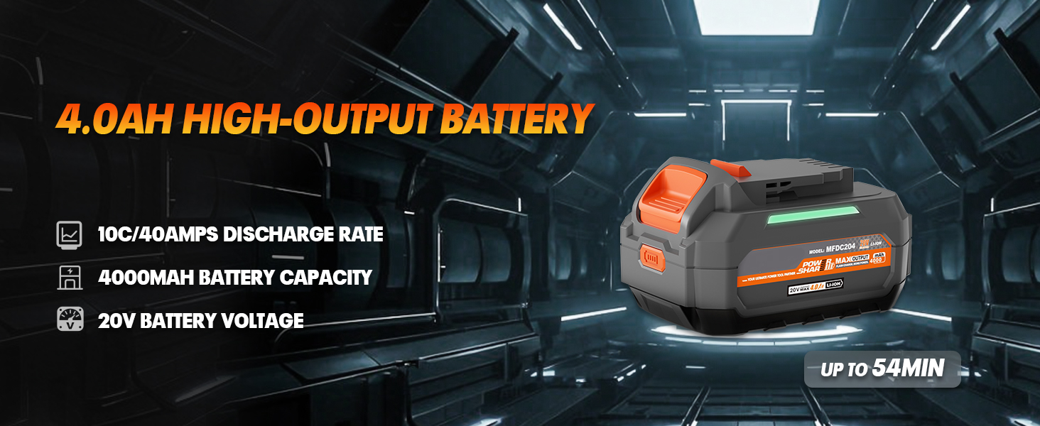 4.0Ah battery