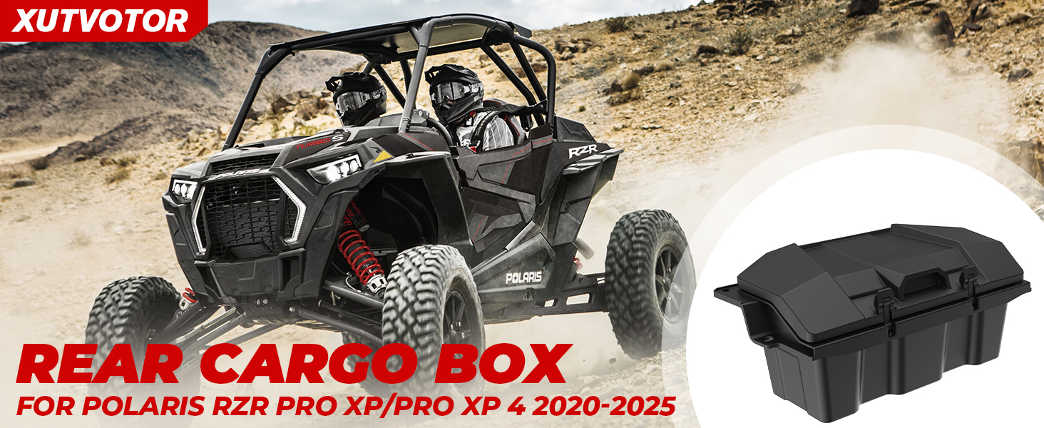 60 QT Cargo Box for Polaris RZR PRO R 2022-2025