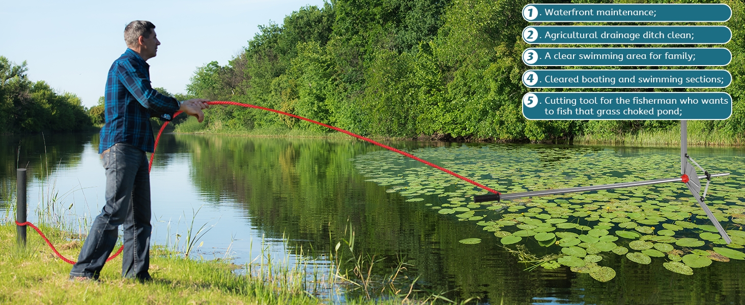 pond rake