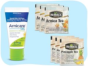 Scar repair gel & pill bottle water bottle keep you recovering on track!