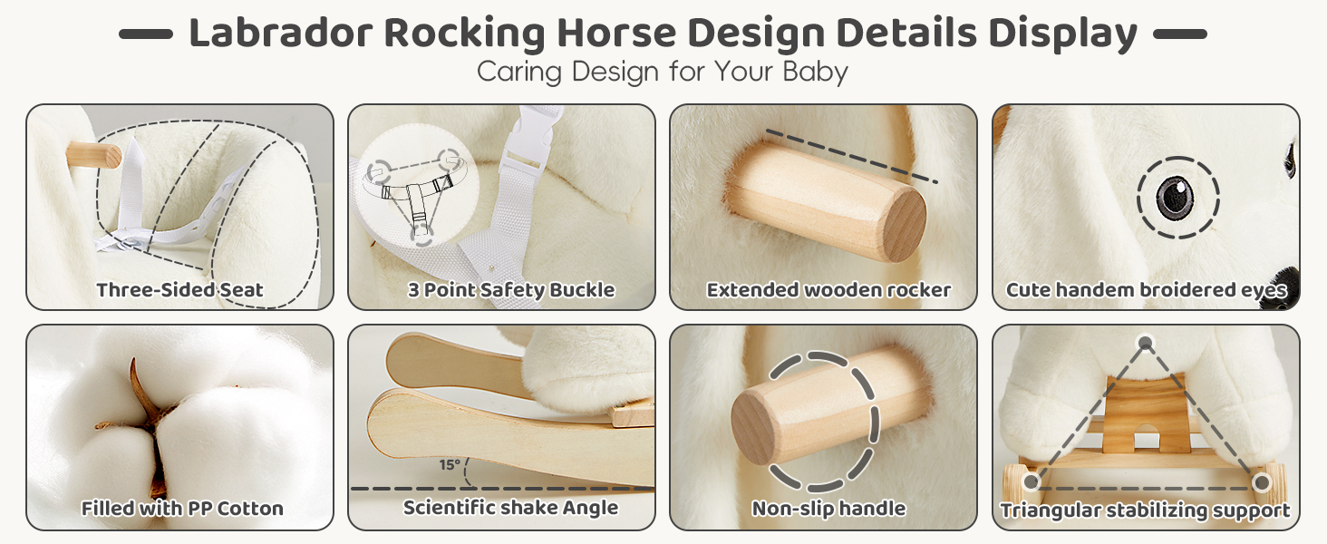 Benefits of using a rocking horse