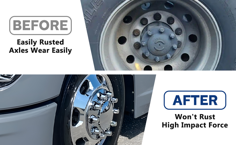 flange lug nut covers
