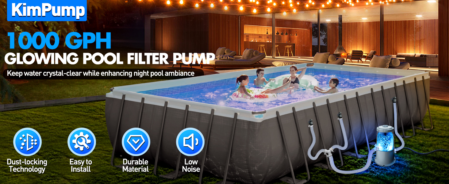 above ground pool pump