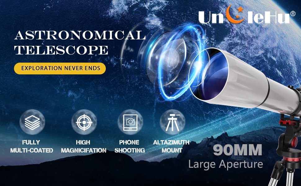 90mm Astronomical Telescope