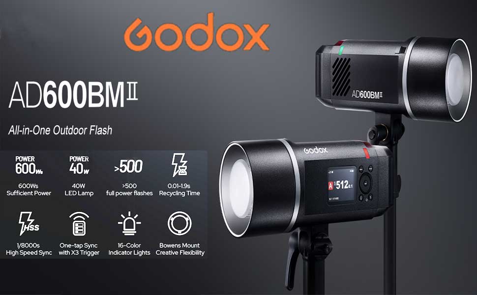 Godox AD600BM II 600Ws Outdoor Flash