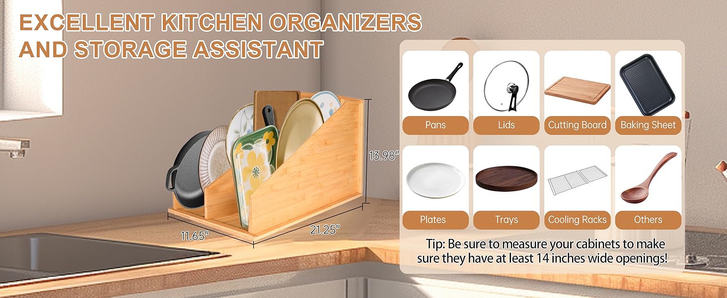 tray dividers for cabinets