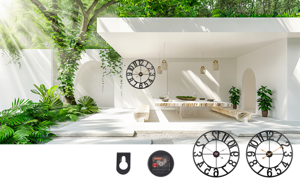 outdoor waterproof clock