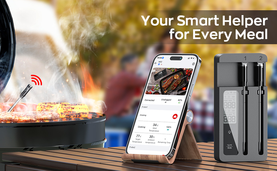 Wireless Meat Thermometer