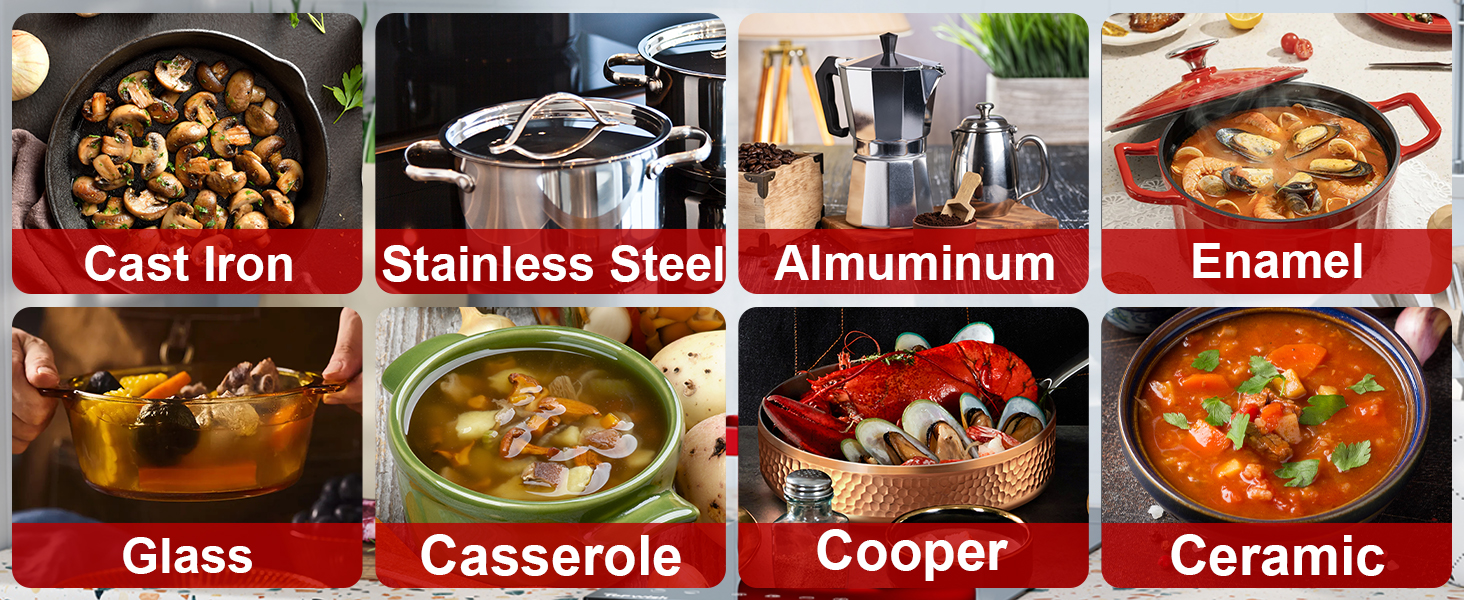 electric ceramic cooktop for all cookwares