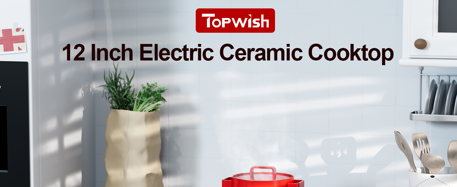 12inch ceramic cooktop