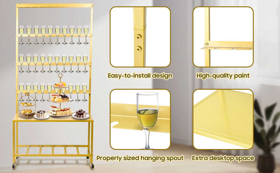 Champagne Stand for Wedding