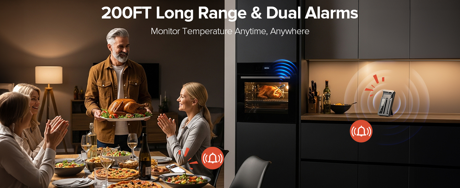 Wireless Meat Thermometer