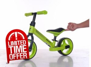 Balance Bike for 1-3 Year Olds | 8" Toddler Bike No Pedals | Lightweight Carbon Steel Frame | Adjustable Seat (25-29cm) | EVA Airless Tires | Anti-Slip Grips | Safe for Boys & Girls