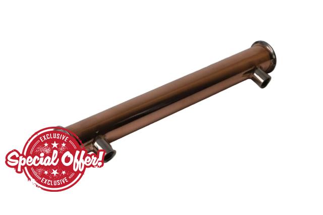 2 inch Copper Shotgun Condenser 450mm Long