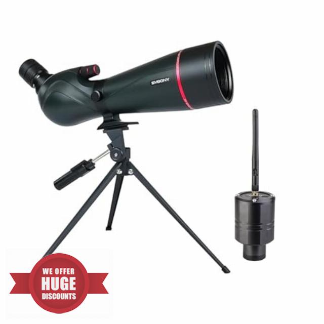 SVBONY SV406 20-60x80 Spotting Scope with Tripod