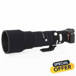 CHASING BIRDS Camouflage Waterproof Lens Coat for Sony FE 400-800mm F6.3-8 G OSS Rainproof Lens Protective Cover SEL400800 (Classic Black