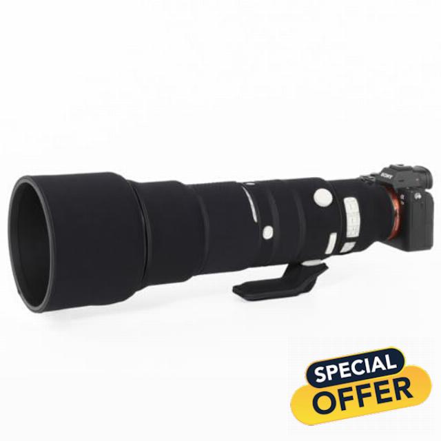 CHASING BIRDS Camouflage Waterproof Lens Coat for Sony FE 400-800mm F6.3-8 G OSS Rainproof Lens Protective Cover SEL400800 (Classic Black