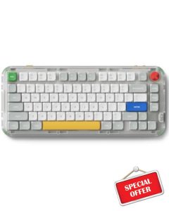 nuphy Kick75 Wireless Low Profile Keyboard with Volume Knob