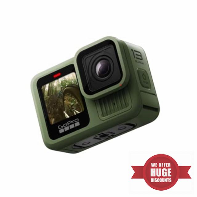 GoPro HERO13 Black in Forest Green (Limited Edition) - Waterproof Action Camera with 5.3K60 Video
