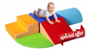 5-Piece Soft Foam Baby Climbing Blocks