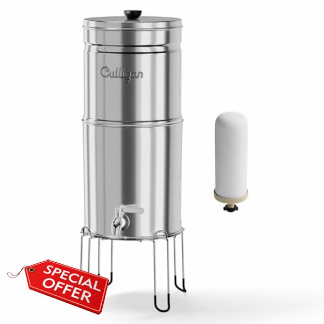 Culligan with MaxClear Technology 2.25 Gallon Gravity Water Filter System