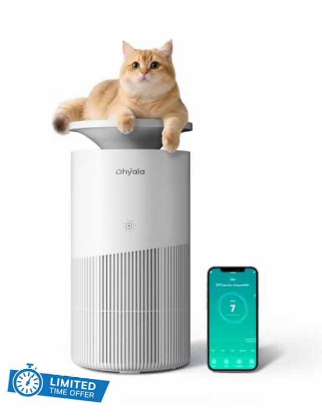 Pet Air Purifier for Home Large Room up to 3000Ft²