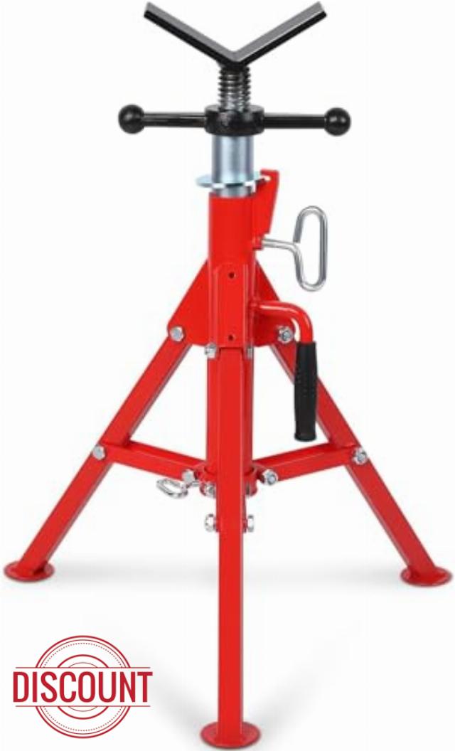 V Head Pipe Jack Stand