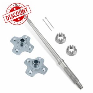 M MATI Rear Axle Shaft & Rear Left&Right Wheel Hub For Honda Rubicon 500 TRX500FA GPScape TRX500FGA TRX500FPA 2001-2011 42311-HR0-F00 42620-HN2-A20 42610-HN2-A20