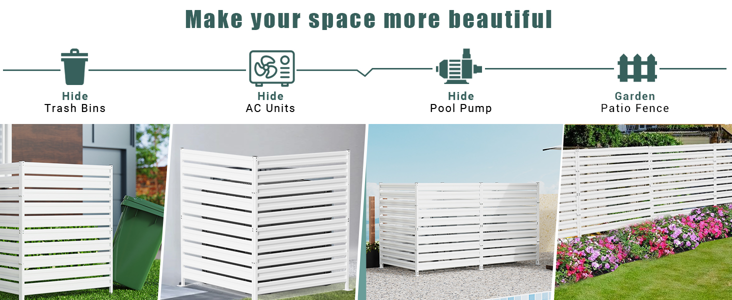 air conditioner fence
