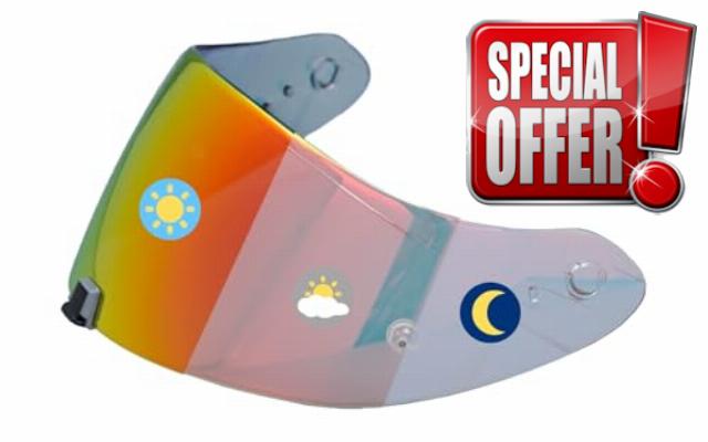 Photochromic Visor Compatible With R420