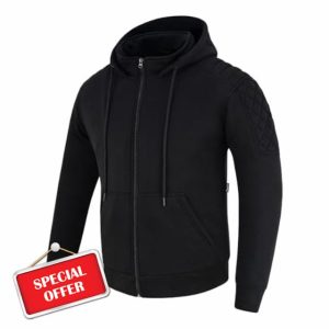 Motorcycle Riding Hoodie Jacket for Men Women