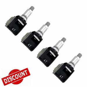86803857 Set of 4 TPMS Trailer Sensors Compatible with 2020-2025 Chevy Silverado 1500/2500HD/3500HD/