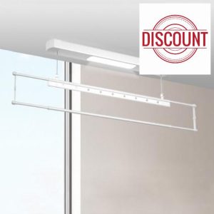 Ceiling Clothes Dryer Aluminium and Steel Electric Clothes Dryer with Remote Control