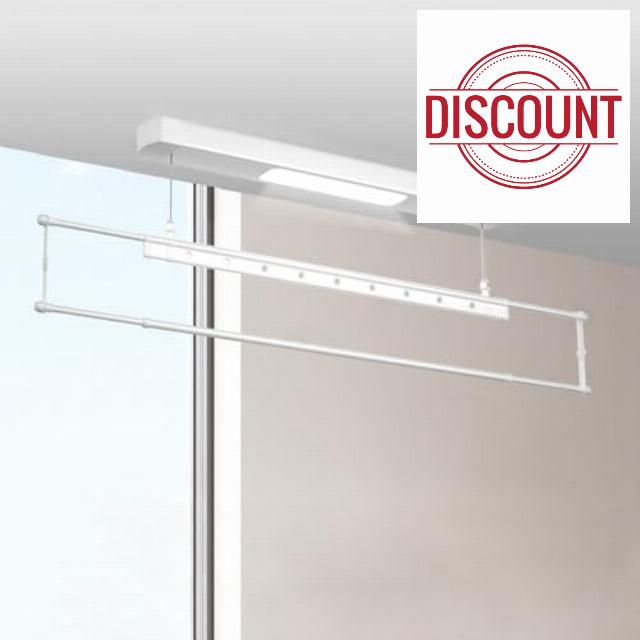 Ceiling Clothes Dryer Aluminium and Steel Electric Clothes Dryer with Remote Control